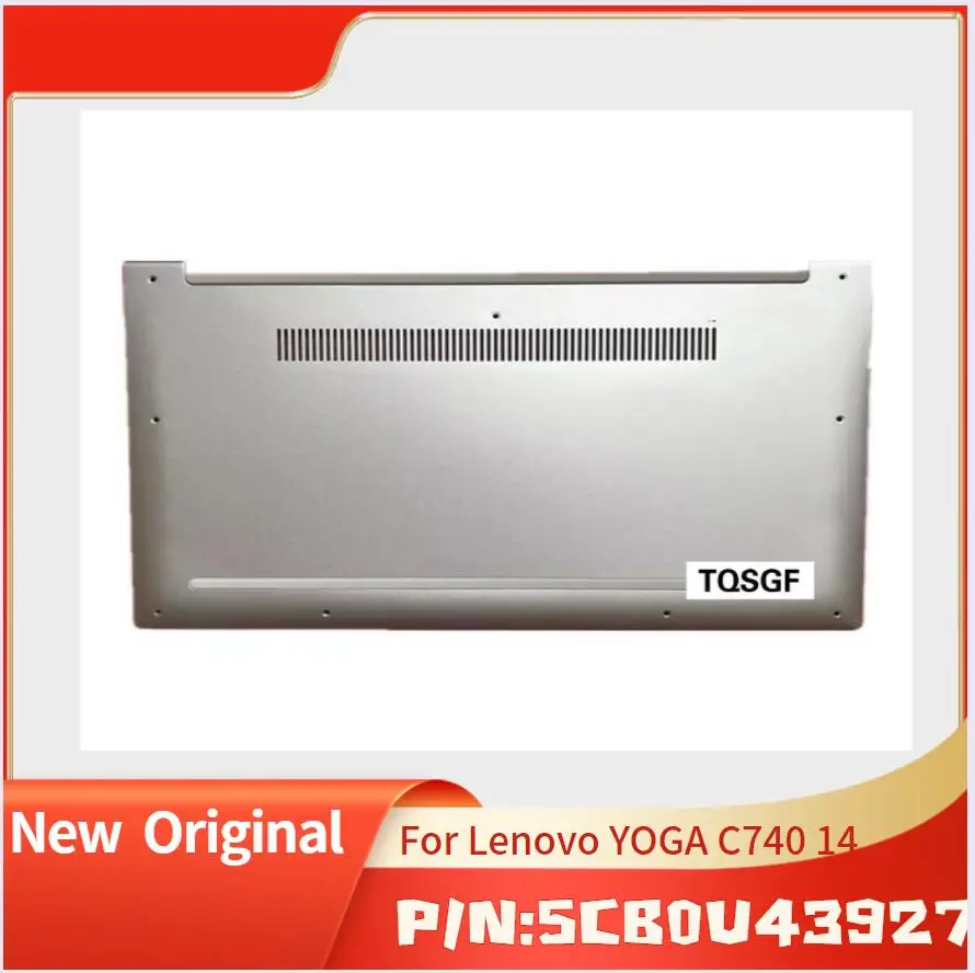 

5CB0U43927 Silver Brand New Original Bottom Base Cover For Lenovo YOGA C740 14