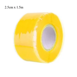 Versatile Waterproof Self - Fusing Silicone Repair Tape - High Temperature & Strong Sealant (Yellow)