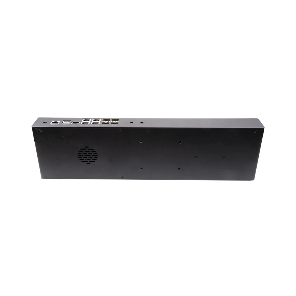 QOTOM Mini PC Q20322G9-1U 5*2.5G Lan 2.4GHz SFP+ Atom C3558 Quad Cores Processor Mini Computer 6