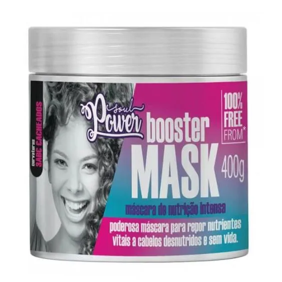 Soul Power Booster Mask Máscara De Nutrição Intensa 400g Hair