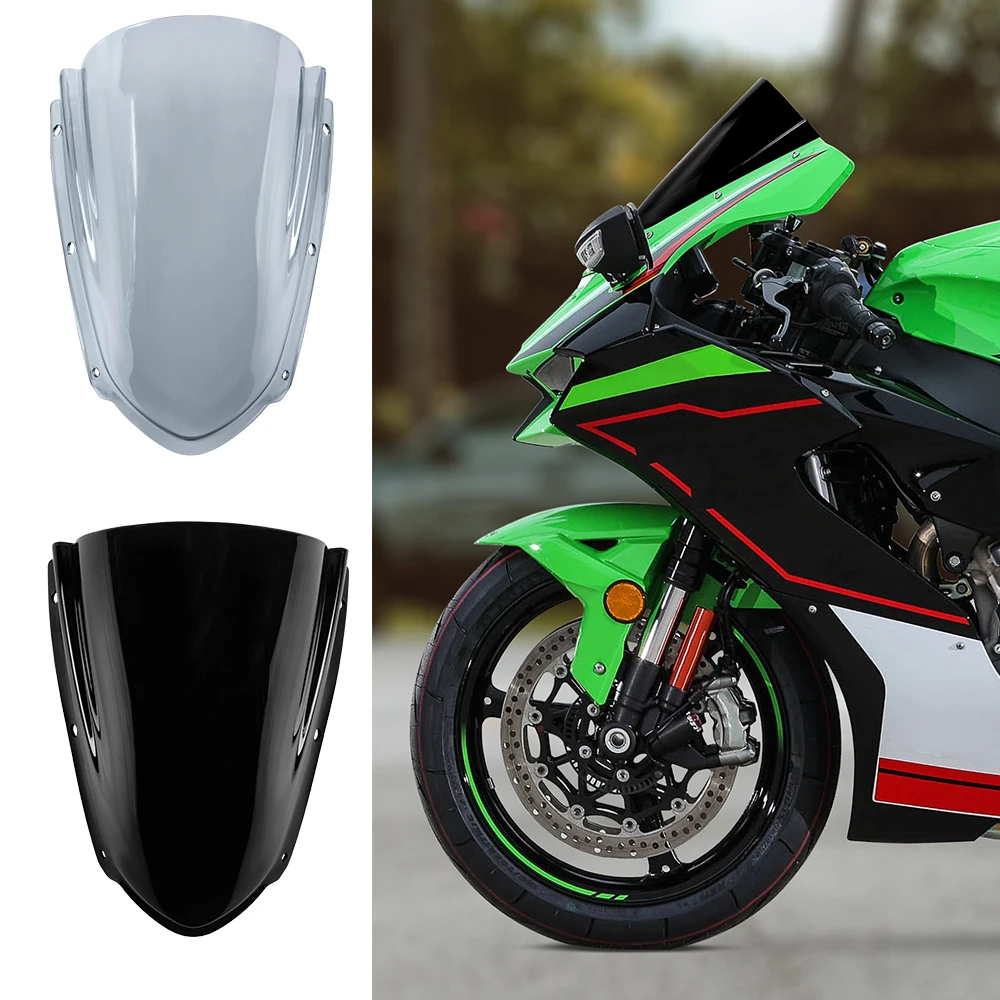 

Ветровое стекло, подходит для ZX10R, козырек ветрового стекла для Kawasaki Ninja ZX-10R 2021-2023, ветрозащитные дефлекторы, аксессуары для мотоциклов