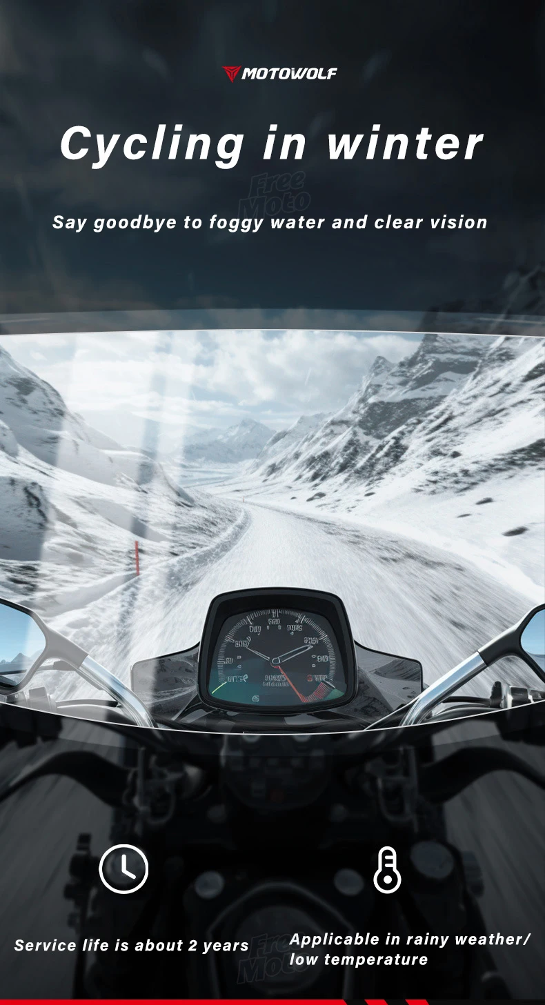 Vizir kacige s ugrađenim umetkom protiv magljenja