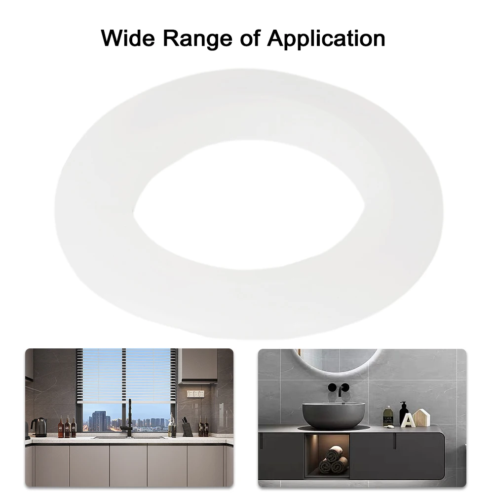 1pc Silicone Ring Gasket Replacement Bathtub Sink Pop Up Plug Cap Washer Seal Bounce Cover Bathroom Silicone Washer Seal