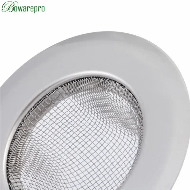 Shower Drain Hole Filter Trap Steel Bath Catcher Stopper Metal Sink Strainer Bathroom Plug Filter 11/9/7cm