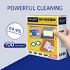 100pcs or10pcs-Count Disposable Glasses Cleaning Wipes, for Glasses, Screens, and Lenses 2