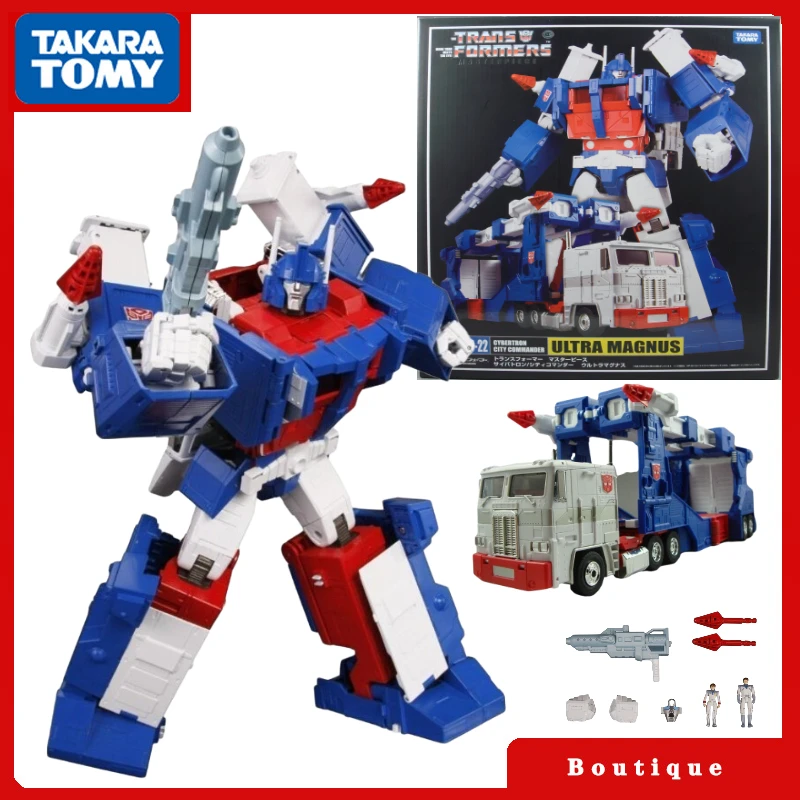 

In Stock Takara Tomy Transformers Toys MP22 Ultra Magnus Action Figures Collectible Gifts Classic Toys Collecting Hobbies