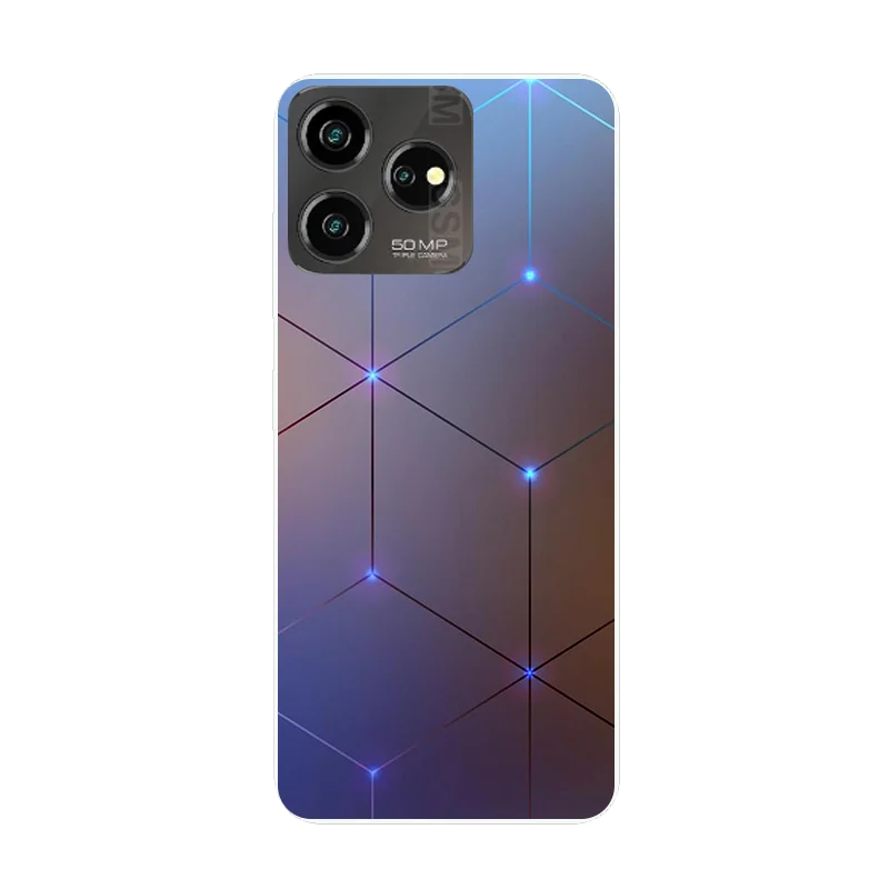 Funda Zte Blade A52 Lite Protector Cámara Silicon + Mica | Envío Gratis