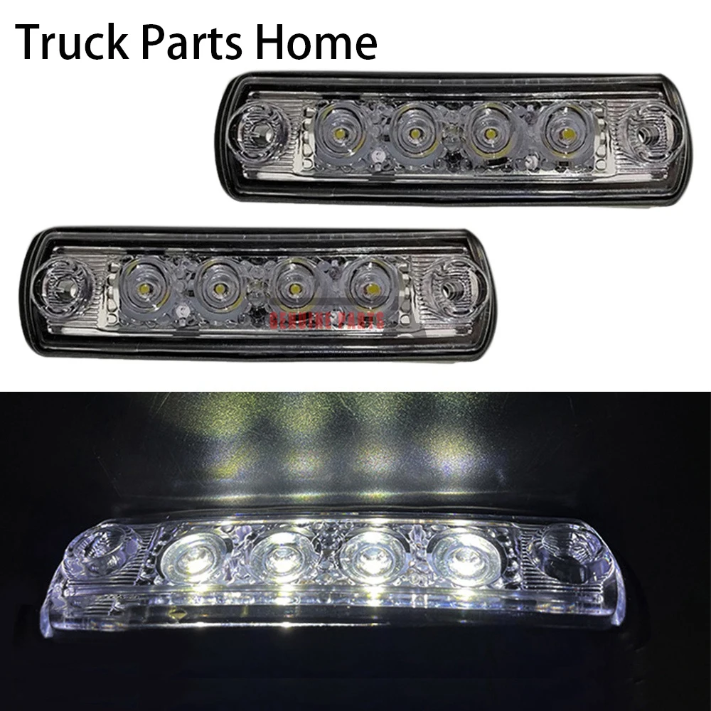 

2 PCS 24V LED Sunvisor Lamp Fit For MAN TGX TGL TGS Truck Sunvisor Light 81252606121