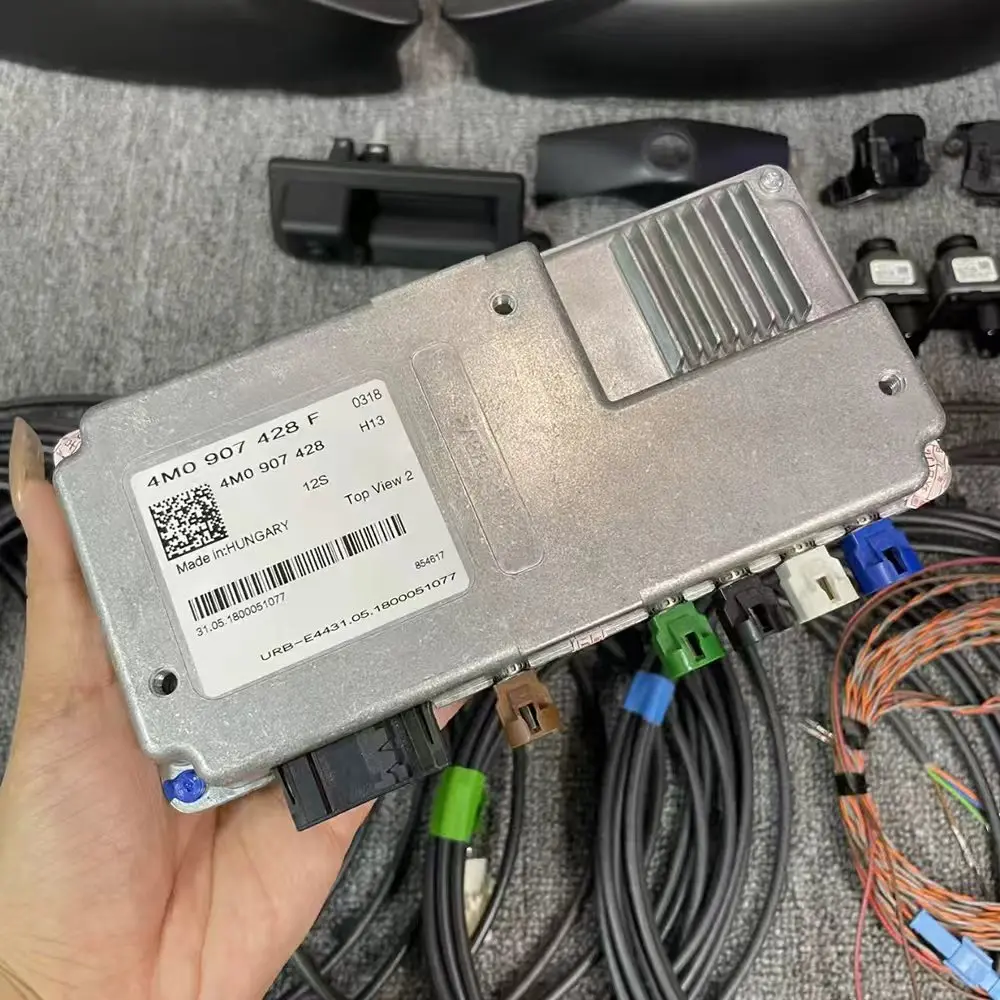 2018 아우디 SQ5 360 파노라마 버클 핸드 전후면 쉘 세트 5Q0980546 4M0907428F