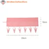 Multifunctional Folding Clothespin Hanger Fabric Clip Drying Hanger Sock Clip Underwear Clip Travel Portable Fabric Hanger 6