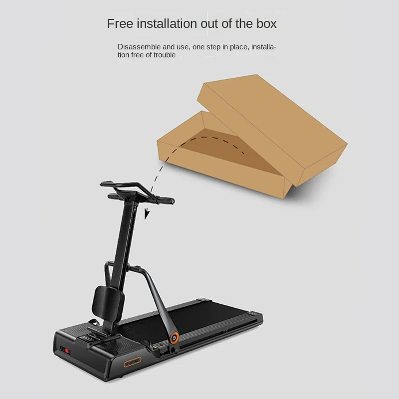 Indoor Foldable Four in One Rowing Machine Fitness Pulling Machine Waist Goat Chair Folding Treadmill