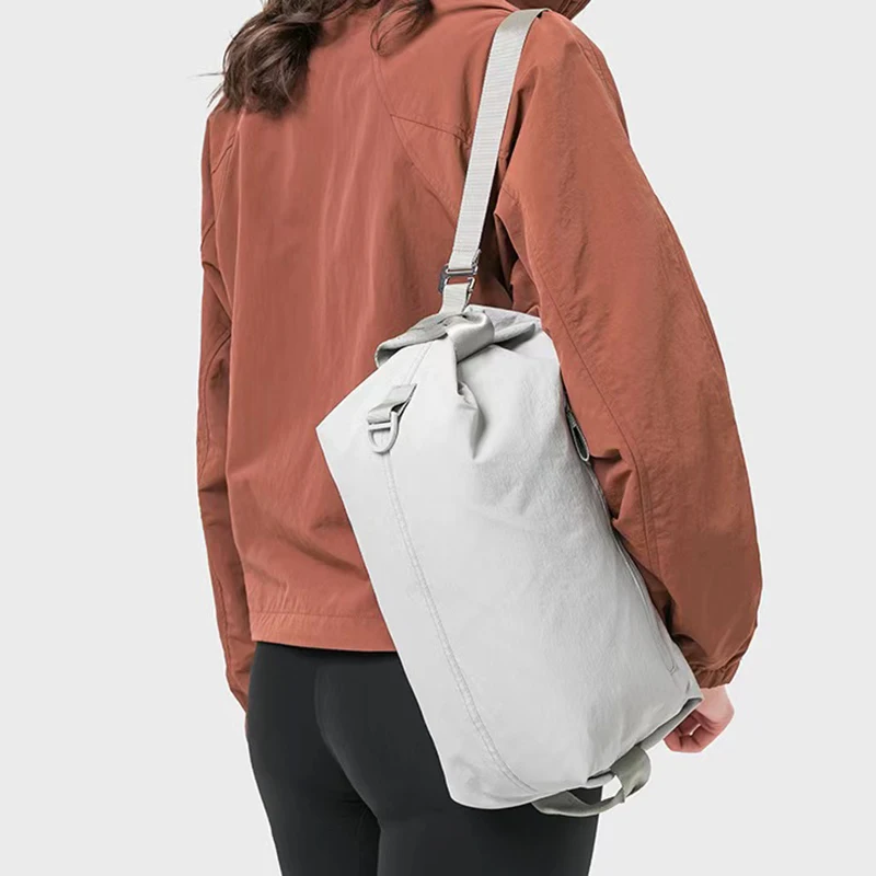 Women's Crossbody Backpack Functional Shoulder Bag Sports Yoga Fitness Handbag Casual Crossbody Chest Bag
