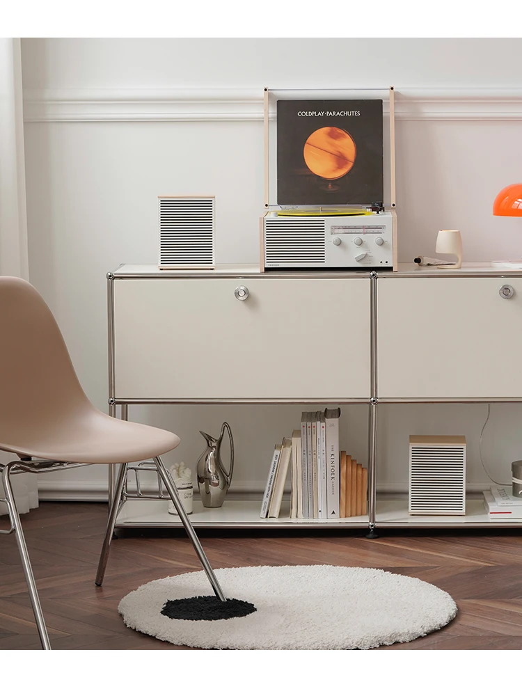 Kunden spezifische Balance modulares Modul DIY Metall TV-Ständer Schrank Lager regal Möbel Anrufer Nachttisch Schrank