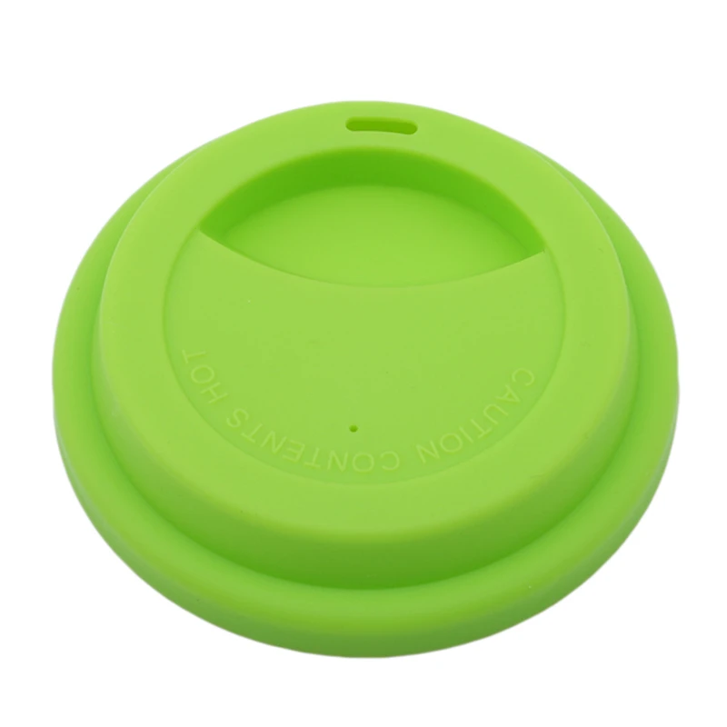 Silicone Cup Lid Cover Heat Resistant Anti-Dust -...