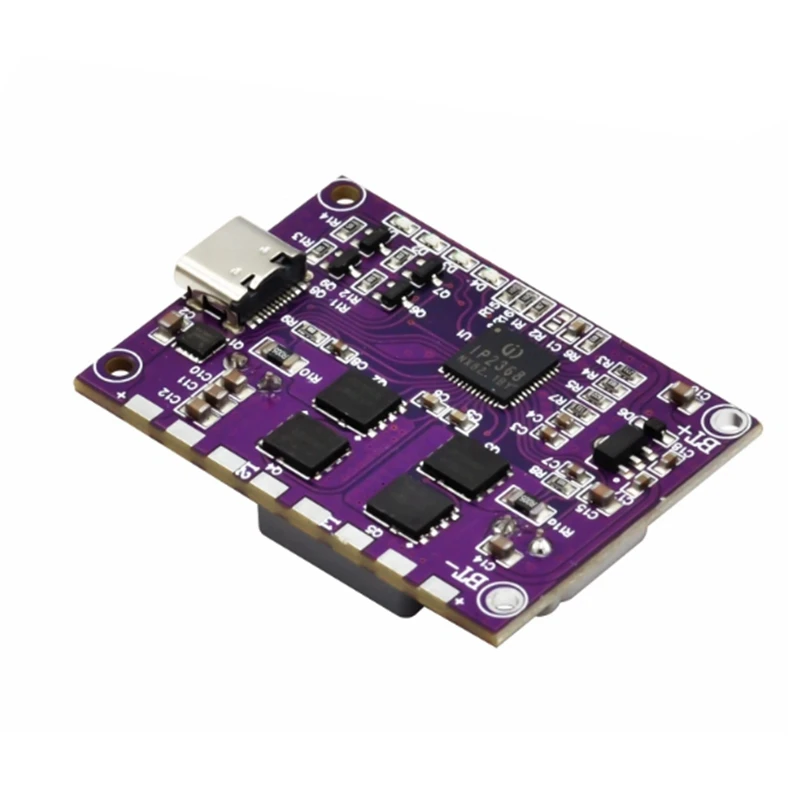 

IP2368 Bidirectional 100w Fast Charging Module Buck-Boost Type-c Interface 4S Lithium Battery High-Power Fast Charging Board