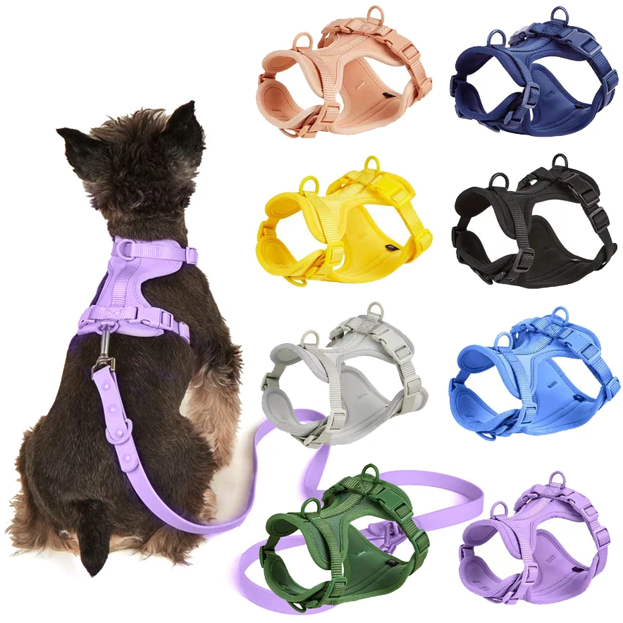 Puppy Harness Leash Set Dog Harness Leash Sets Dog Harness Leash