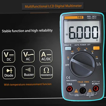 Multifunction Digital Multimeter AC/DC Voltage