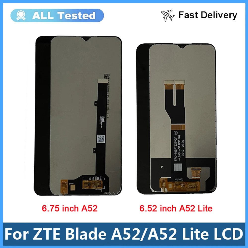 

New For ZTE Blade A52 Lite LCD Display Touch Screen Digitizer Assembly Replacement Phone For ZTE BLADE A52 LCD Replace Parts