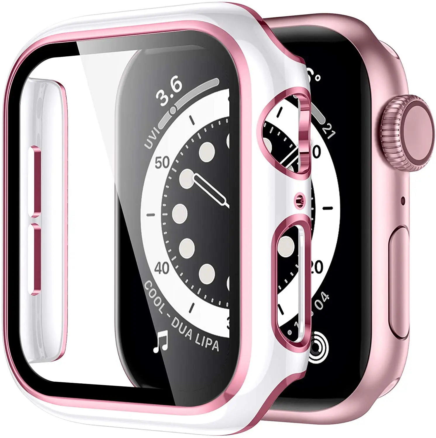 Premium Tempered Glass Screen Protector Cover for Apple Watch - PC Accessories for All Series