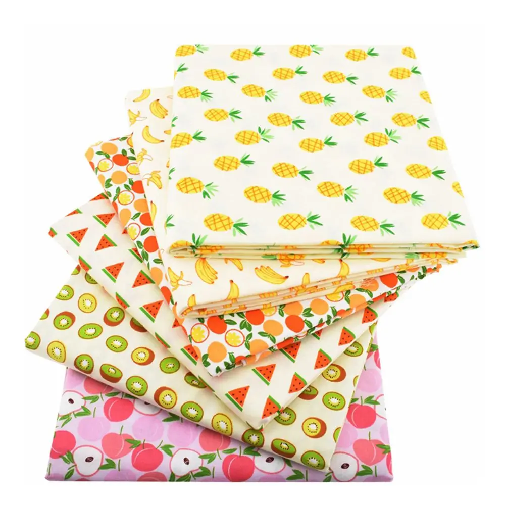 Chaihno,Printed Twill Weave Cotton Fabric,Patchwork Cloth,DIY Sewing Quilting Material,Mix Designs Series,40x50cm/piece,25CCZ7