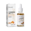 Face Whitening Serum Turmeric Dark Spot Correcting Essential Oil Brighten Fade Freckle Removal Pigment Beauty Face Skin Care 2