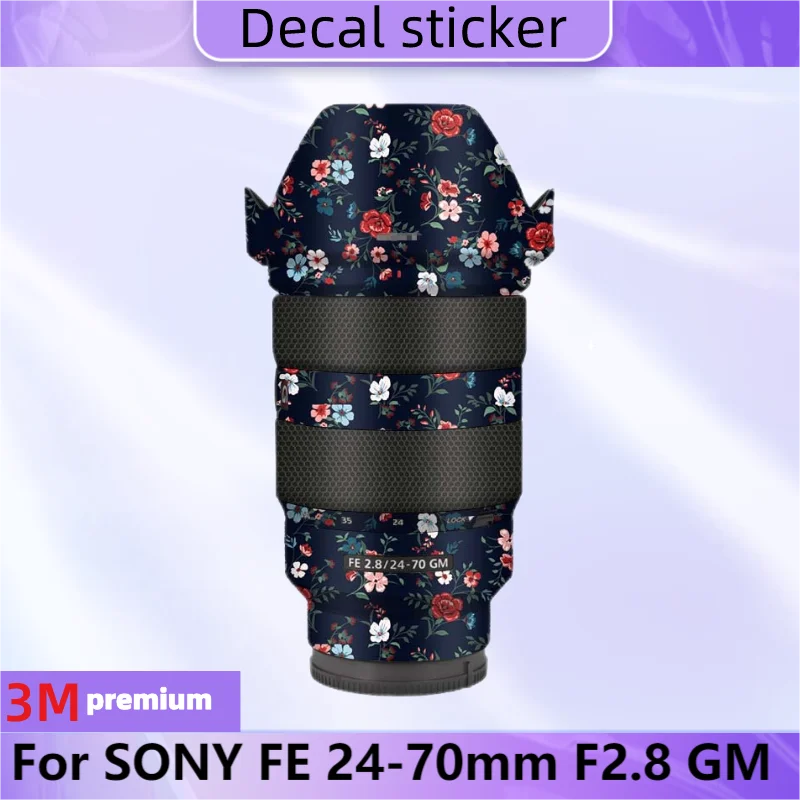 Per Sony Fe 24-70Mm F2.8 Gm Adesivo Per Lenti Pellicola Protettiva Per Decalcomanie Per La Pelle Cappotto Protettivo Antigraffio Sel2470Gm 24-70Mm 2.8