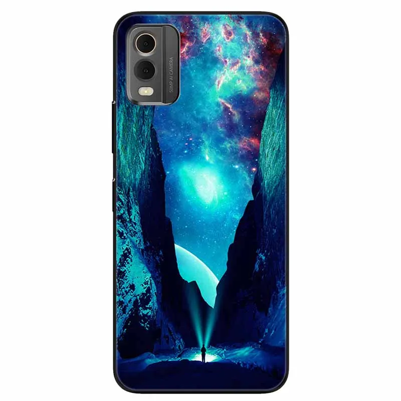 Cartoon Silicone Protective Soft Bumpers with Cool Wolf Design Phone Case
