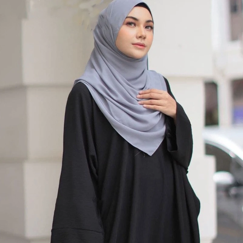 2022 Ramadan Muslim Women Hijab Long Dress Chic Abaya Dubai Turkey Islam Clothing Kaftan Robe Abayat