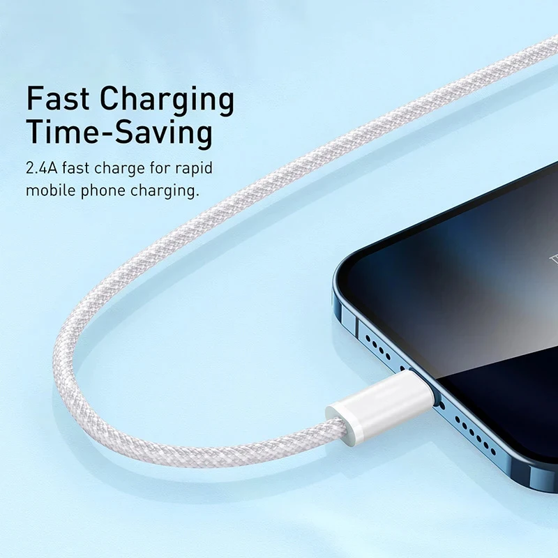 PD 20W Fast Charger USB-C Cable For iPhone 14 13 12 11 Pro Max Mini X XS XR 7 8 6 Plus SE 2020 Colorful Weaving Lightning Cable