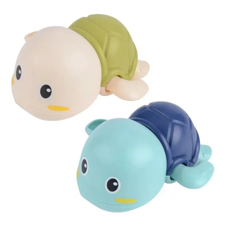 Baby Bath Toys Children Bathing Cute Swimming Turtle Water Playing Toy Clockwork Car Cartoon Vehicle Baby Bath Toy for Kids Gift 5