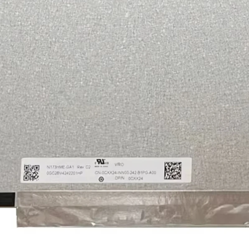 N173HME-GA1 17.3 인치 노트북 LCD 화면 1920x1080 IPS FHD 40 핀 EDP 165HZ 480HZ 100% sRGB