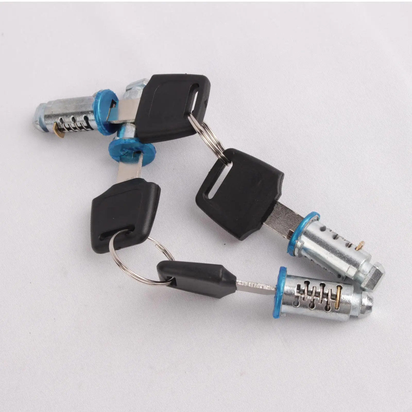 Juego De 4 Núcleos De Cerradura Para Portaequipajes De Techo - Llave Maestra Incluida, Compatible Con Barras Universales