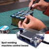 Mini Spot Welder Control Board 7-14V Portable Spot Welding Machine Digital Display Adjustable Spot Welder DIY 18650 Battery Pack 4