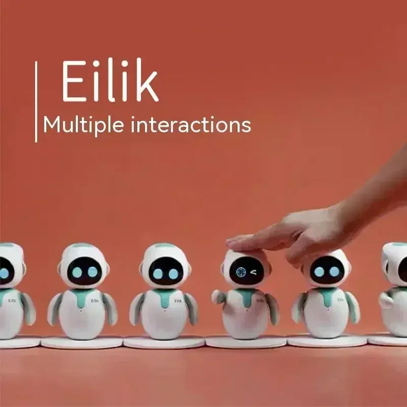 Eilik Robot de interacción emocional, compañero inteligente para mascotas, estudio creativo electrónico, compañero de escritorio, juguetes de navidad, regalos, nuevo