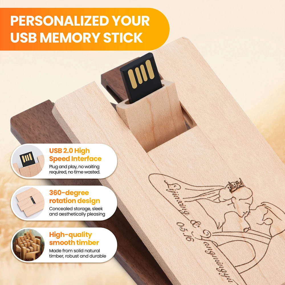 나무 카드 USB 플래시 드라이브 메모리 스틱 무료 맞춤 로고 펜 드라이브 저장 장치 펜드라이브 128GB 64GB 32GB 16GB 창의적인 선물