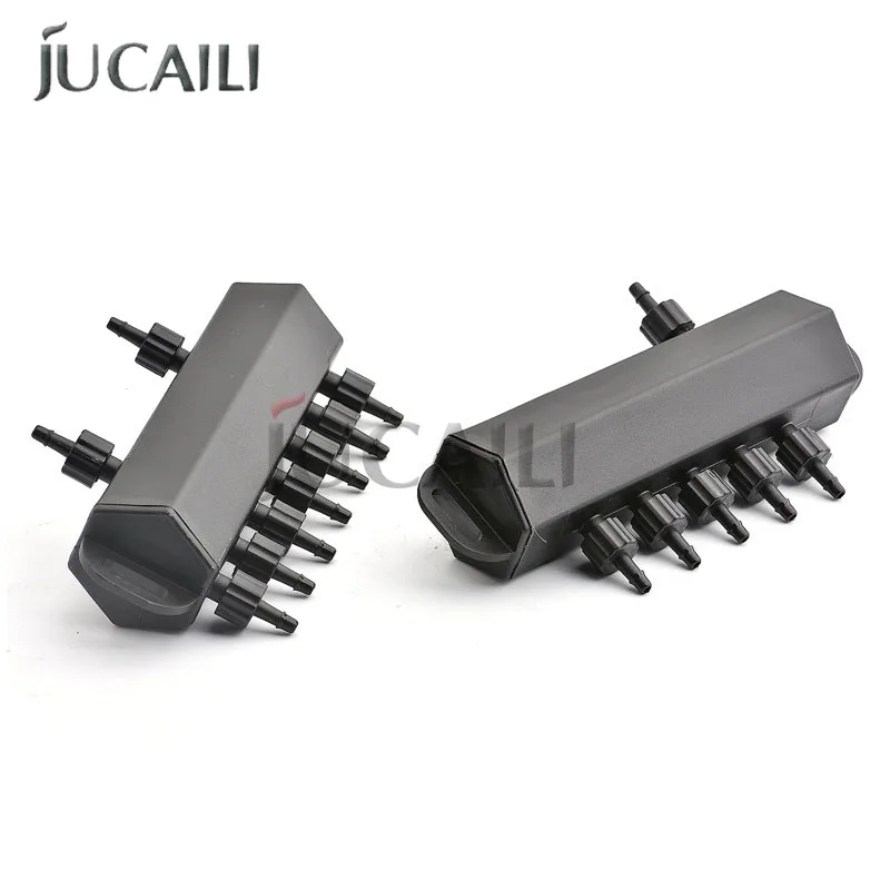

Jucaili 2Pcs Buffer Bottle Filter For Epson XP600 4720 5113 Printhead Heat Transfer UV White Ink Circulation Splitter Diverter