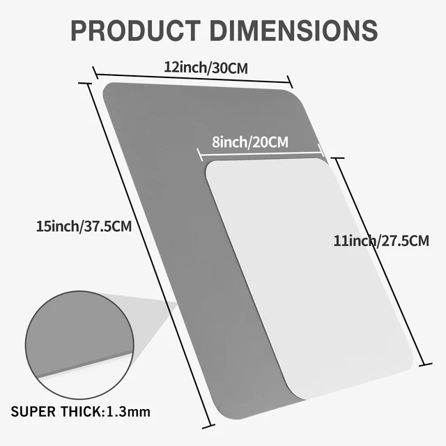 8 Pieces Plastic Cutting Boards 6