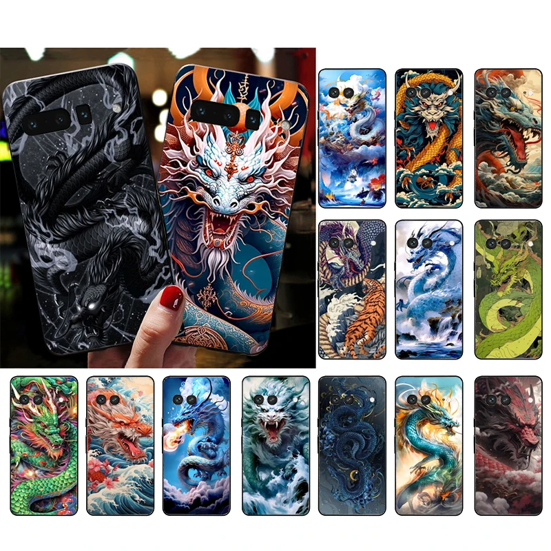 

Dragon Phone Case For Google Pixel 8 7 Pro 7A 7 6A 6 Pro 5A 4A 3A Pixel 4 XL Pixel 5 6 4 3 3A XL