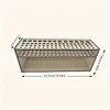 1pc Spacious Modern Wooden Paint Brush Holder-Multi-Slot Organizer with Removable Art Pen Holder,Durable Artist Tool Storage 2