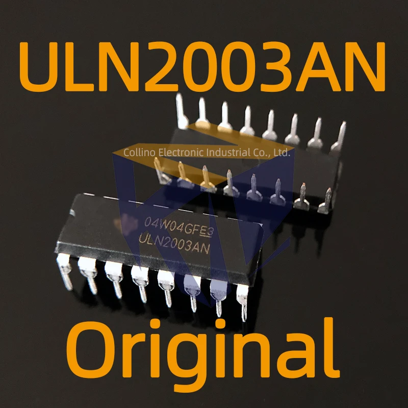 1pcs Uln2003an Dip16 10bit Serial D/a Converter Uln2003 Uln 2003an