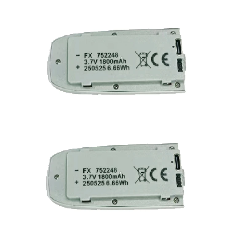 Batterie LiPo Drone 3.7V 1800mAh FX752248 - Lot de 1/2/3