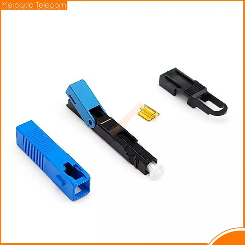 UNIKIT FTTH MESC250P SC UPC Single-Mode Fiber Optic Quick Connector FTTH SM Optic Fast Connector