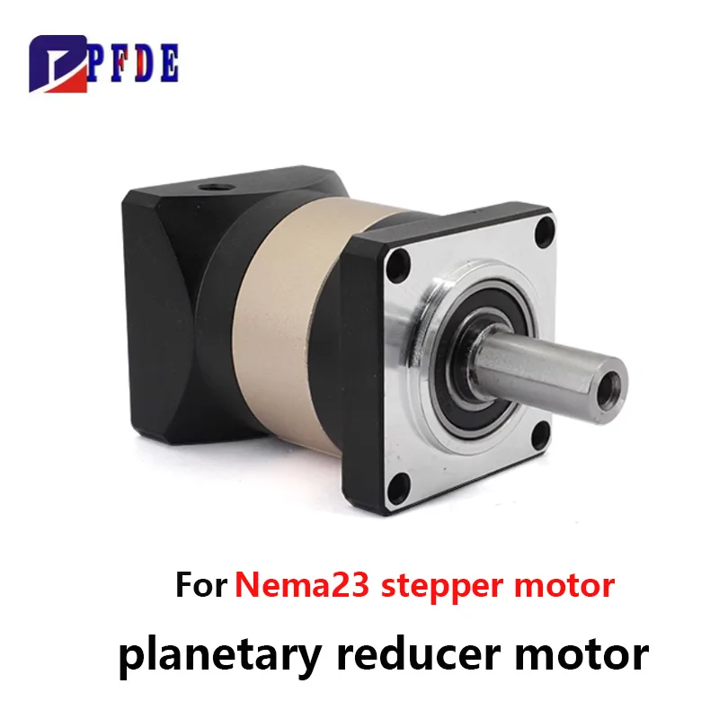 High precision planetary gearbox for Nema23 stepper motor Reducer Step-down Gearbox Ratio 5/10 Accuracy of 12 arc minutes