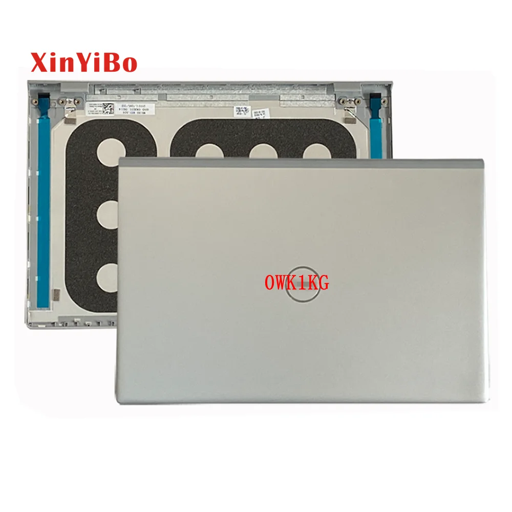 

New Orig 0WK1KG Shell A LCD Back Cover Display Case for DELL Inspiron 5402 5401 5405 Laptop Palmrest Accessories 09TNWY Silver