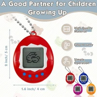 Tamagotchi Virtual Electronic Digital Pets Keychain Game Keyring Retro Handheld Machine Nostalgic for Funny Gifts E Pixel Toy 2