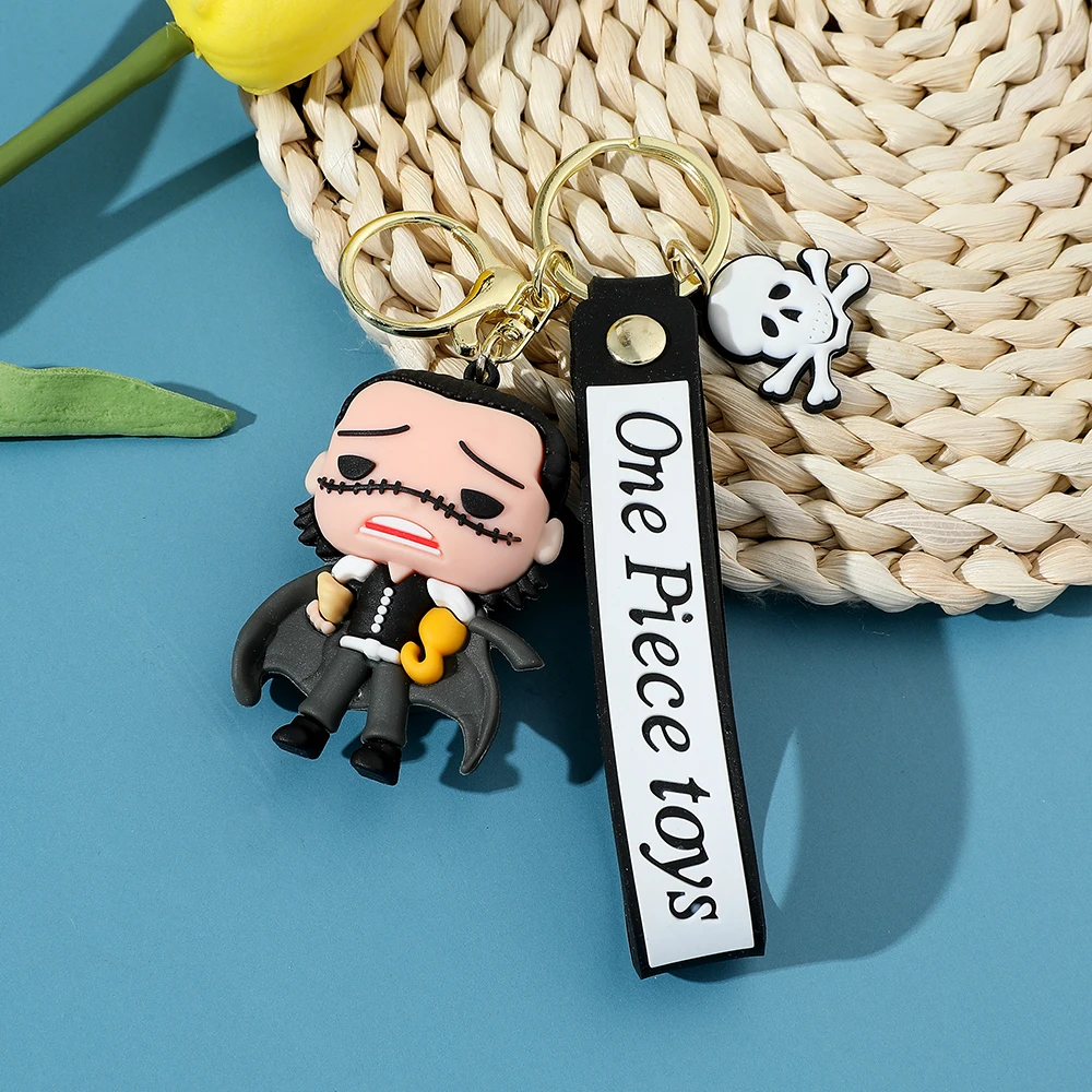 سلسلة مفاتيح أنيمي مونكي دي لوفي للأطفال قطعة واحد...