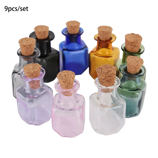 5/10pcs Mini Glass Bottles Clear Miniature Potion Bottle Small Wishing  Bottles With Cork Stoppers For Wedding Party Diy Crafts - Bottles,jars &  Boxes - AliExpress