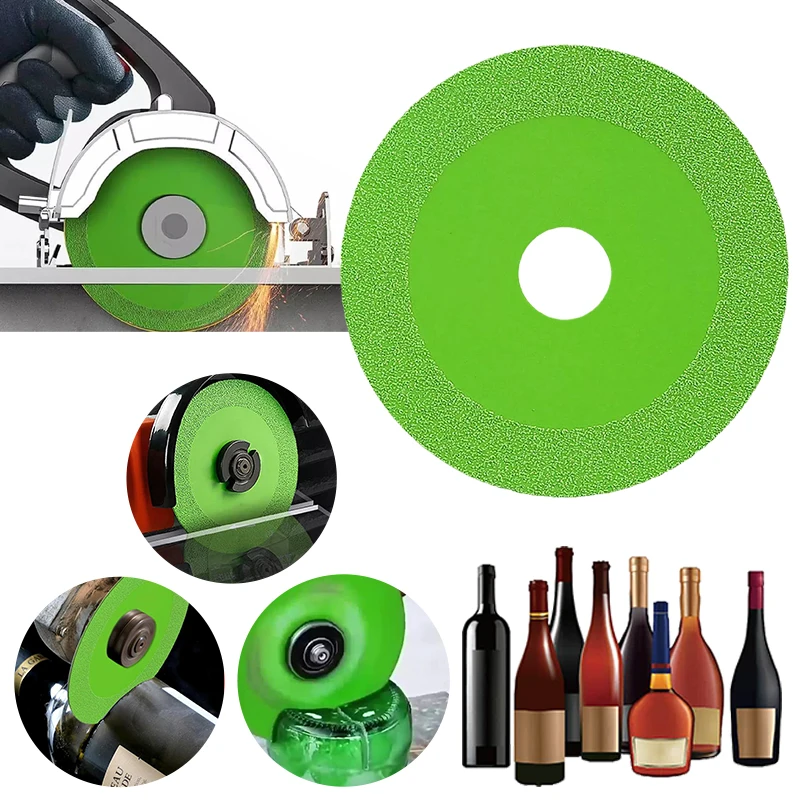 100mm Glass Cutting Disc Multifunctional Diamond Saw Blade Chamfering