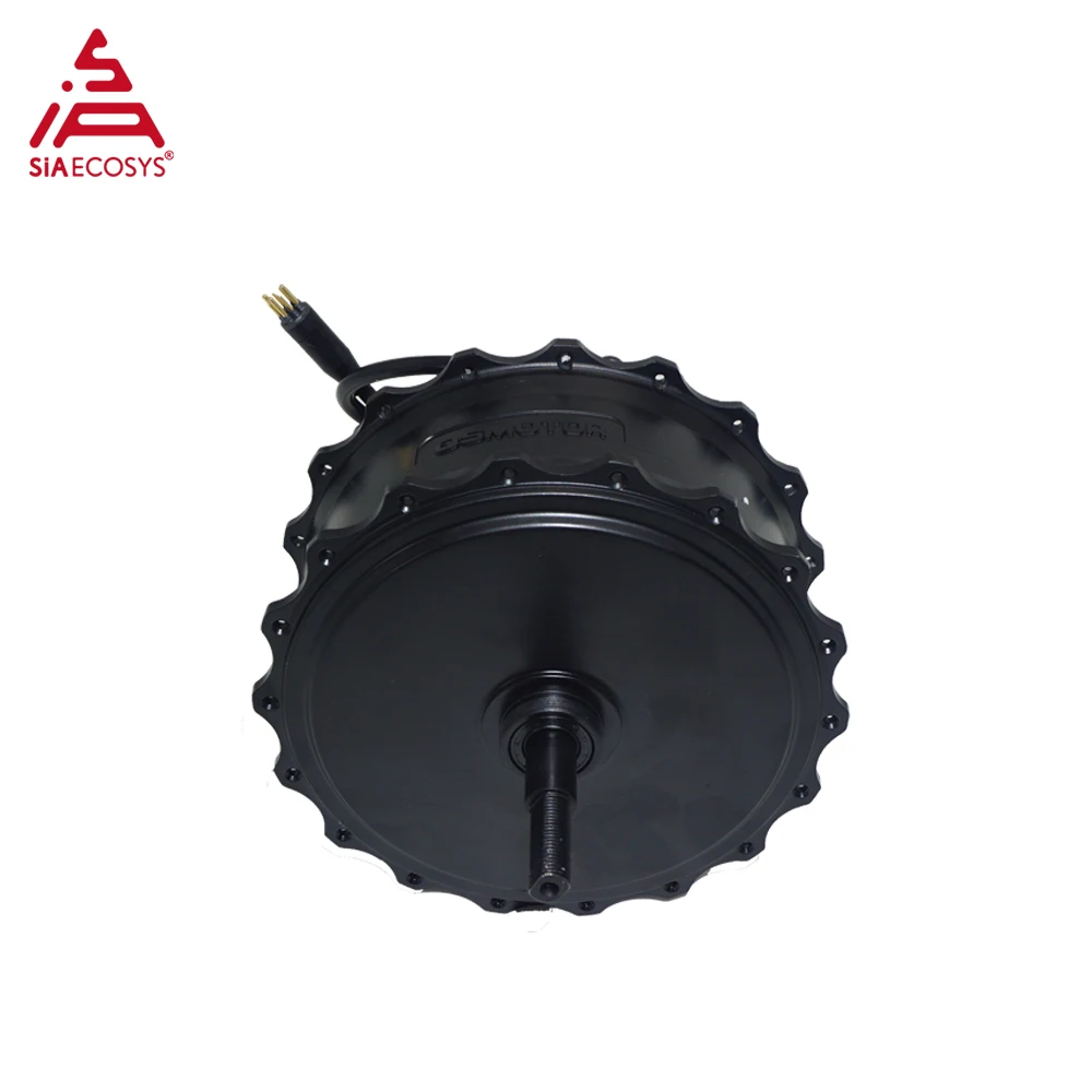 Toothed Brushless Hub Motor with Disc Brake QS MOTOR 159.8 60H 1000W 48V to 72V