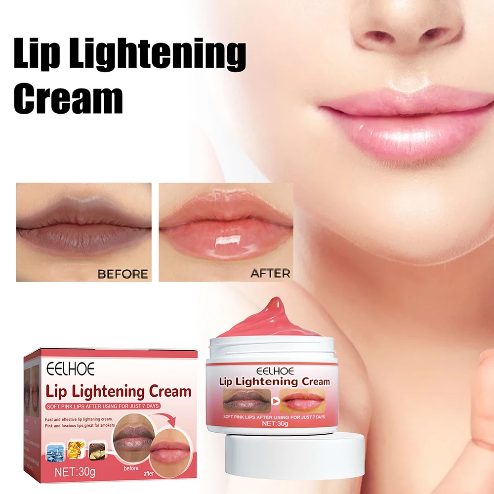 

Pink Fresh Lightening Lip Balm Bleaching Cream Treatment Remove Dark Smoke Lips Balm Whitening Moisturizer Nourishing Essence